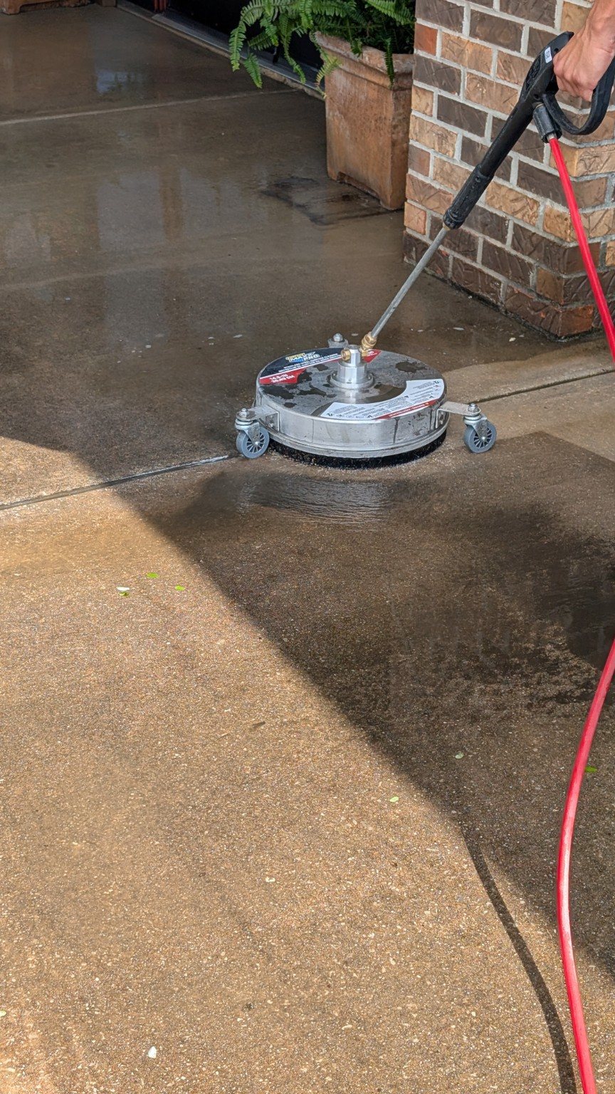 Dumpster Area Cleaning by D & T Pressure Washing near Cookeville TN